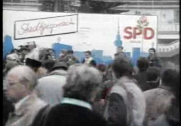 Campanha para as eleições na RDA