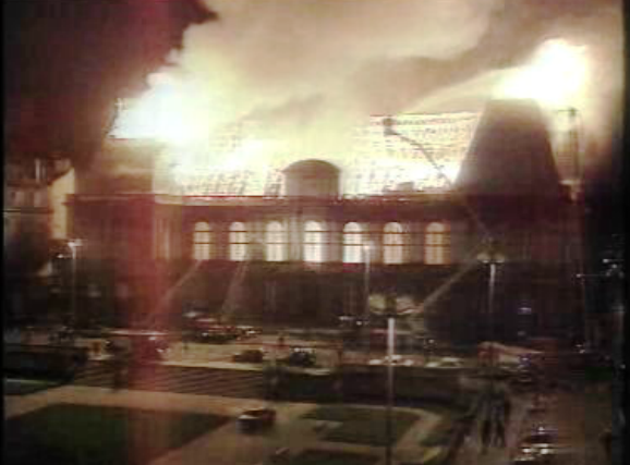 Parlamento de Rennes destruído