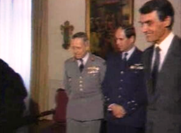 Reunião entre Cavaco Silva e Fernando Nogueira