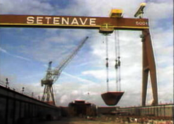 Primeiro petroleiro construído na SETENAVE