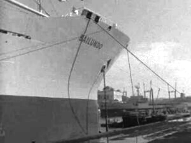 Chegada do cargueiro Bailundo