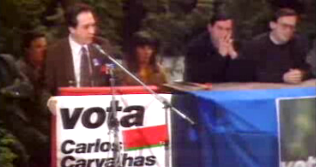 Presidenciais 91: campanha de Carlos Carvalhas