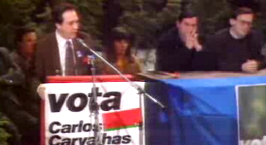 Presidenciais 91: campanha de Carlos Carvalhas