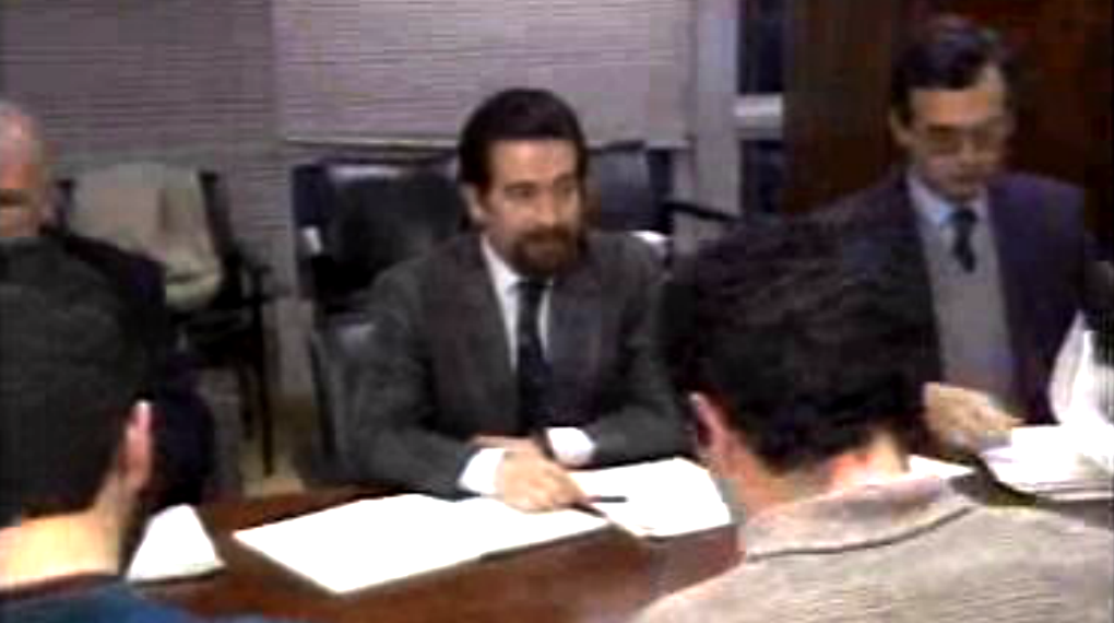 Reunião de João de Deus Pinheiro com a Faculdade de Letras