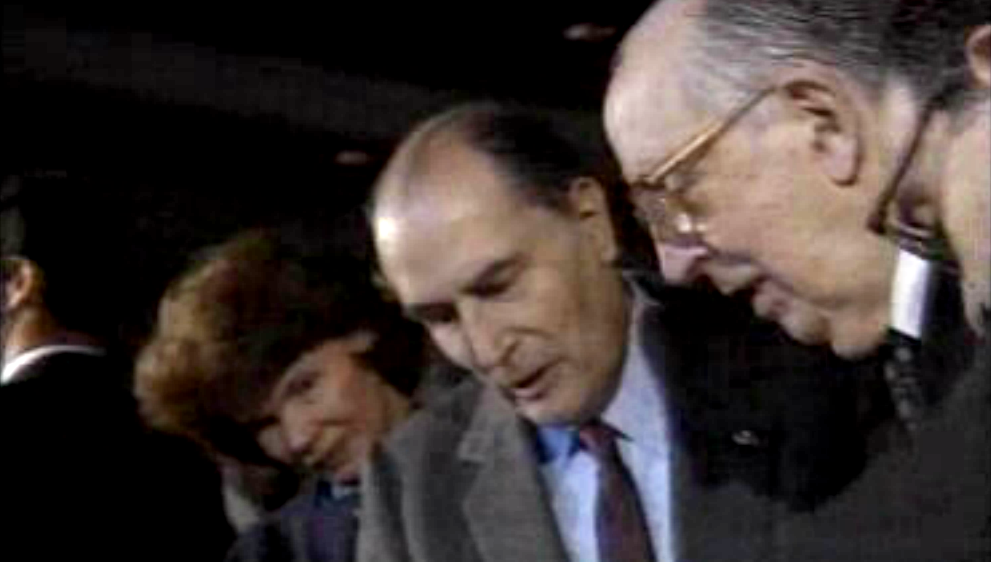François Mitterrand em Portugal