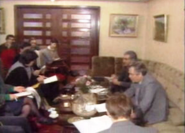 Conferência de imprensa de Valentin Vdovin