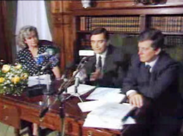 Anúncio do programa “Cidadão e Justiça”