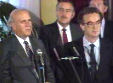 Visita de Frederick De Klerk a Portugal III