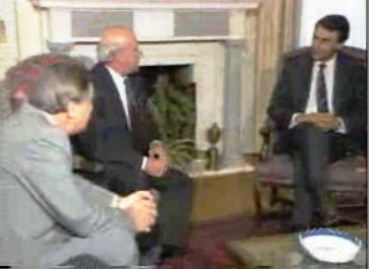 Visita de Frederick De Klerk a Portugal I