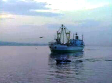 Navio do Koweit em Leixões