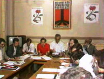 Reunião da Comissão Política do MDP-CDE