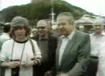 Mário Soares na Ilha do Faial