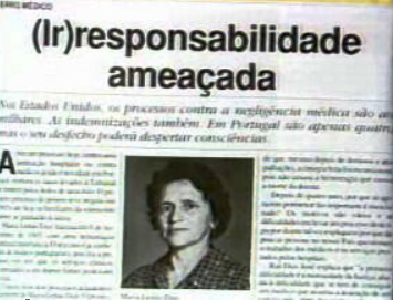 Sentença de negligência médica