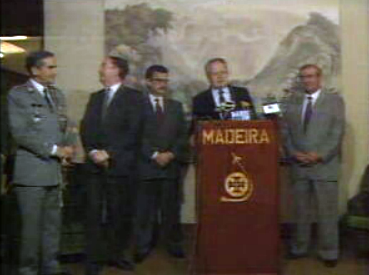 Visita de Mário Soares à Madeira