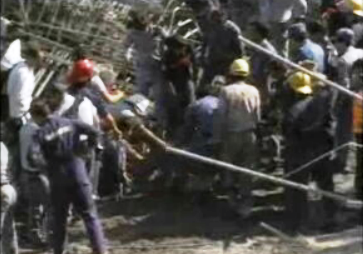 Desastre na construção civil