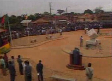 Inauguração do Forte de São João Baptista de Ajudá