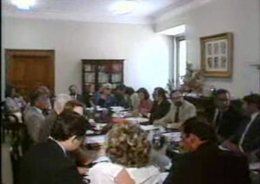 Reuniões das comissões parlamentares