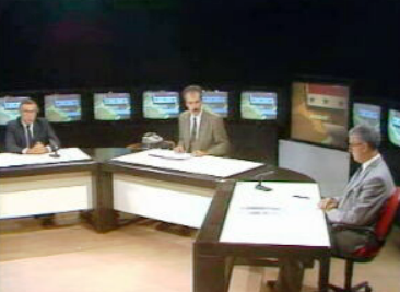 Debate em estúdio sobre a guerra no golfo