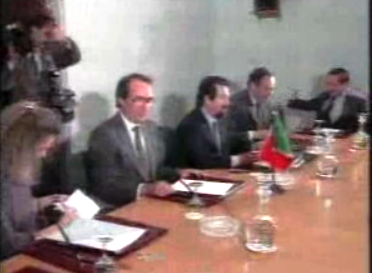 Visita de João de Deus Pinheiro à Argélia