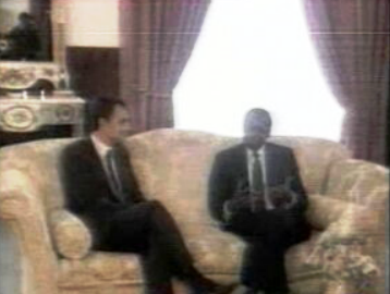 Reunião entre Cavaco Silva e José Eduardo dos Santos