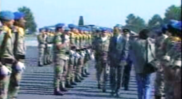 Fernando Nogueira visita base aérea