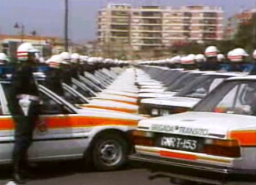 Visita de Cavaco Silva à Brigada de Trânsito da GNR