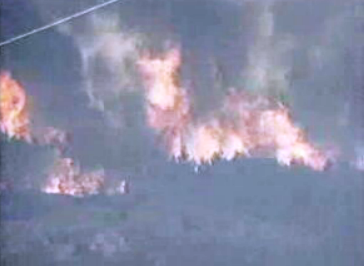 Incêndios florestais nas regiões Norte e Centro