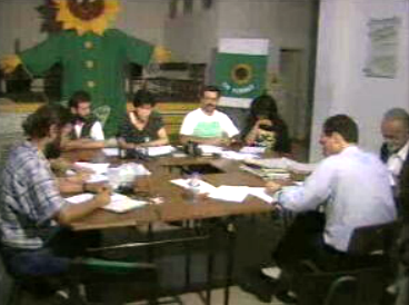 Reunião da comissão executiva d’ Os Verdes