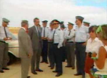 Visita de Fernando Nogueira a Porto Santo