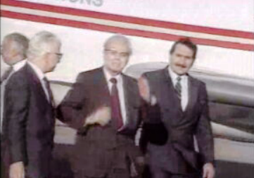 Pérez de Cuéllar em Amã