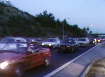 Trânsito no regresso das férias