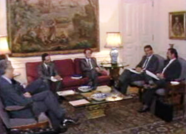 Reunião da oposição com Cavaco Silva