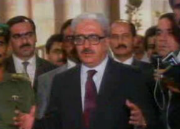 Conversações entre Perez de Cuellar e Tareq Aziz