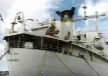 Navio “Vanguard” nos Açores