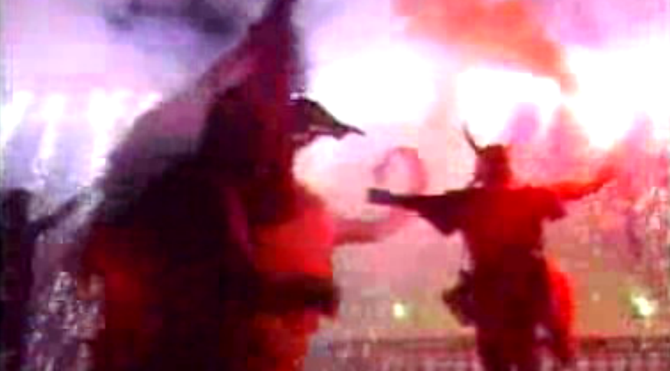 Espetáculo de fogo de artifício