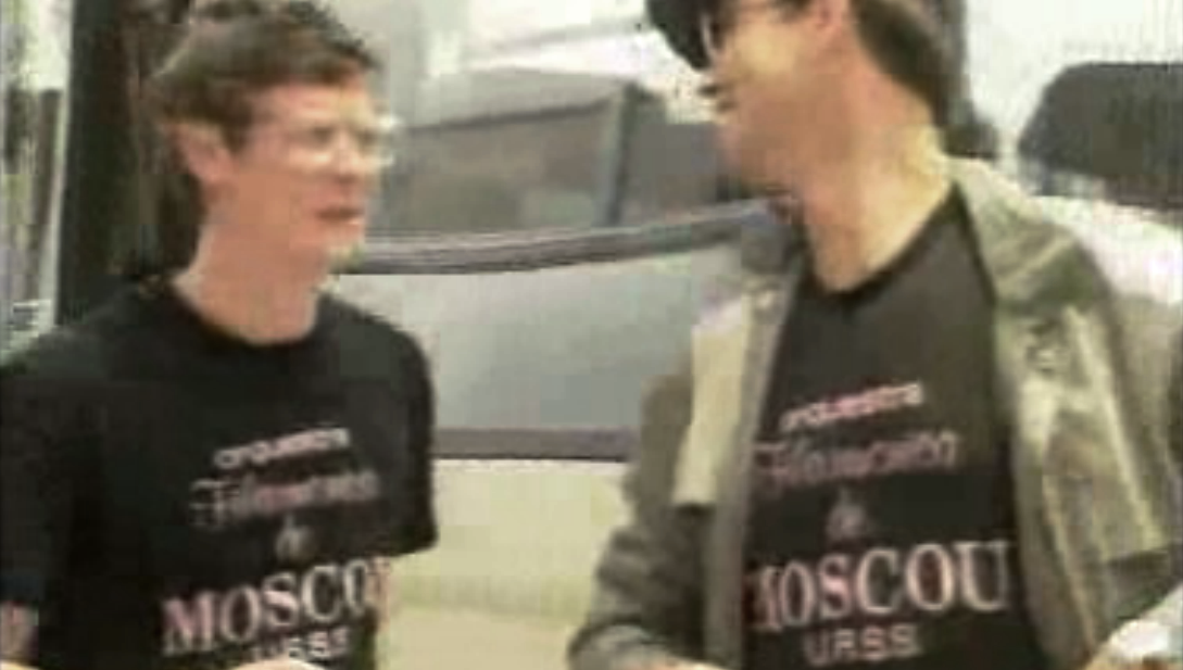 Chegada da filarmónica de Moscovo