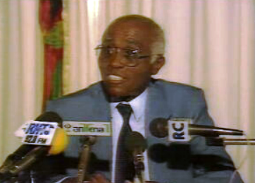 Encontro entre Aristides Pereira e Cavaco Silva