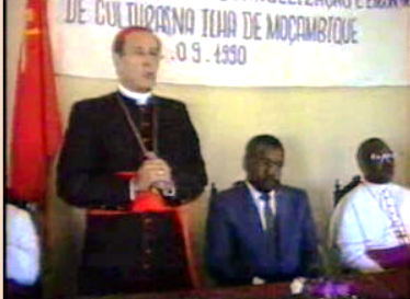 Dom António Ribeiro na Ilha de Moçambique