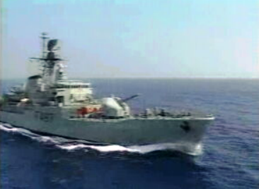 Apoio da Fragata Roberto Ivens à NATO