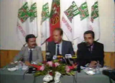 Conferência de imprensa do PRD