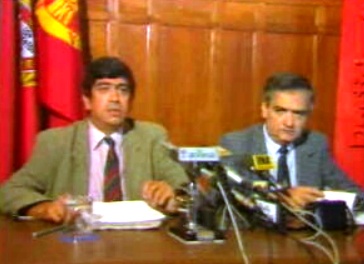 Conferência de imprensa do PS