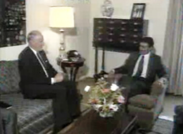 Cavaco Silva recebe Van Eekelen