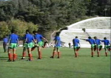 Treino da Seleção nacional de Futebol