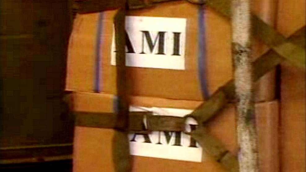 Partida da AMI para o Irão