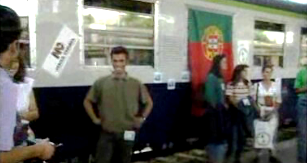 Partida do “Comboio Europeu”