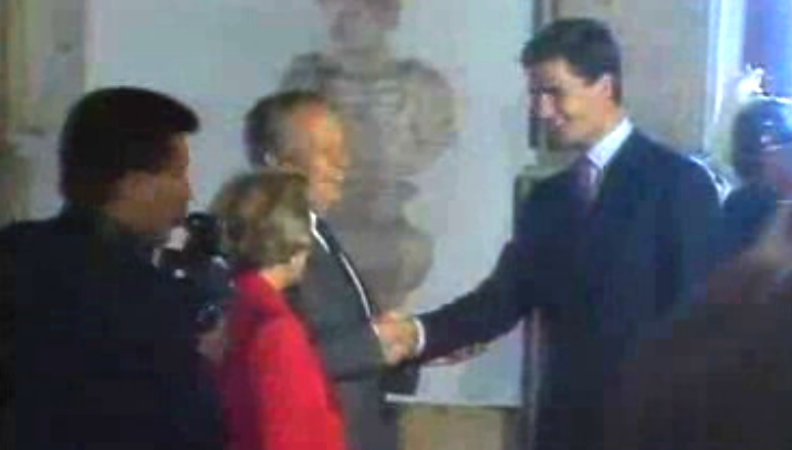 Visita oficial de Filipe de Bourbon