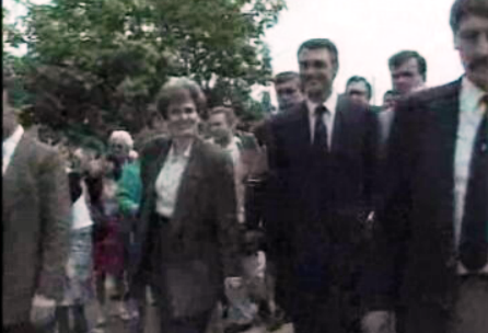 Cavaco Silva no distrito de Setúbal