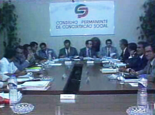 Negociações entre o Governo e os parceiros sociais