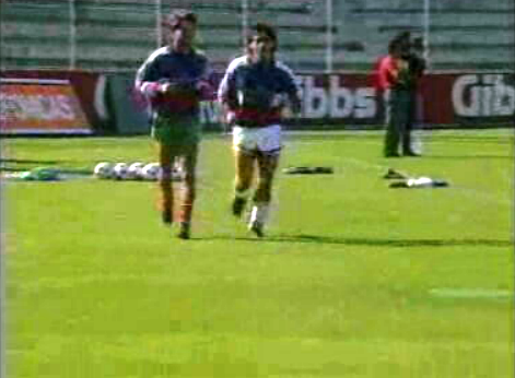 Treino das seleções nacionais A e sub21