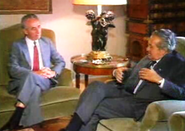 Shimon Peres em Portugal